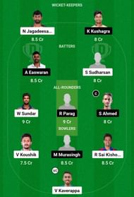SZ vs EZ Dream11 Prediction, Final, Head-to-head Team